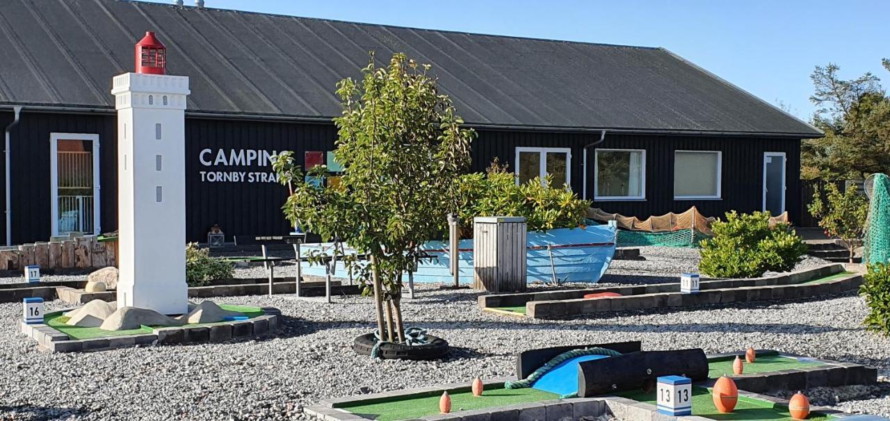 Tornby Strand Camping Rooms Hirtshals Zewnętrze zdjęcie